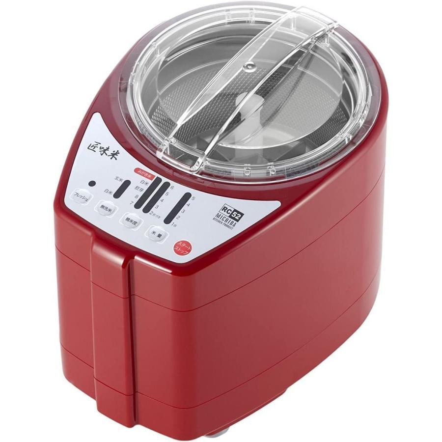 【新品未開封】山本電気 家庭用精米機 レッド MB-RC52R 道場六三郎監修 山本電気 MB-RC52R レッド 家庭用精米機 匠味米 道場六三郎監修