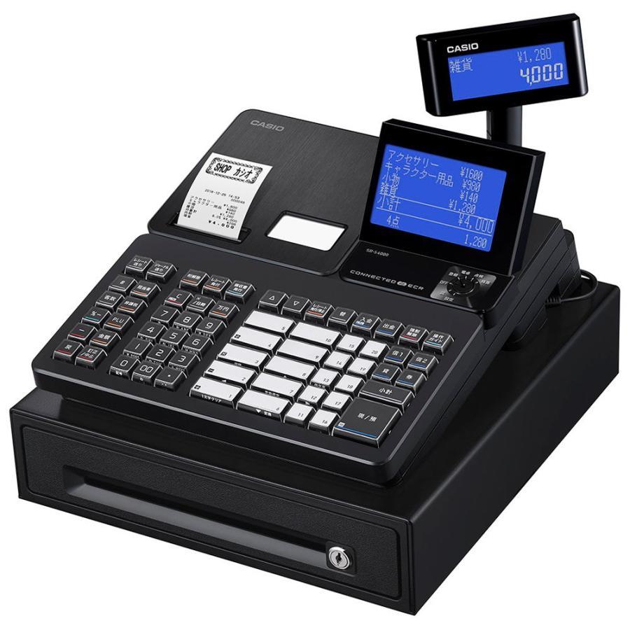 CASIO カシオ SR-S4000-EX-20SBK ブラック 電子レジスター 20部門 