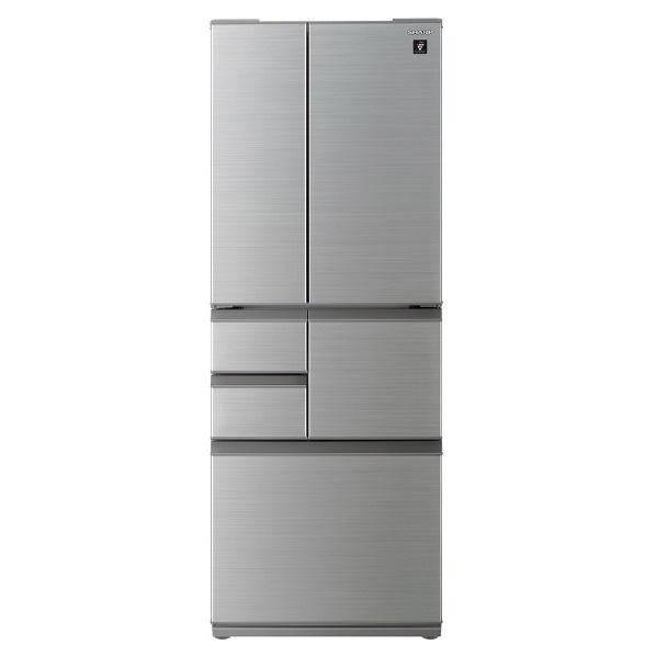 SHARP シャープ SJ-X508K-S アッシュシルバー 冷蔵庫 502L 6ドア