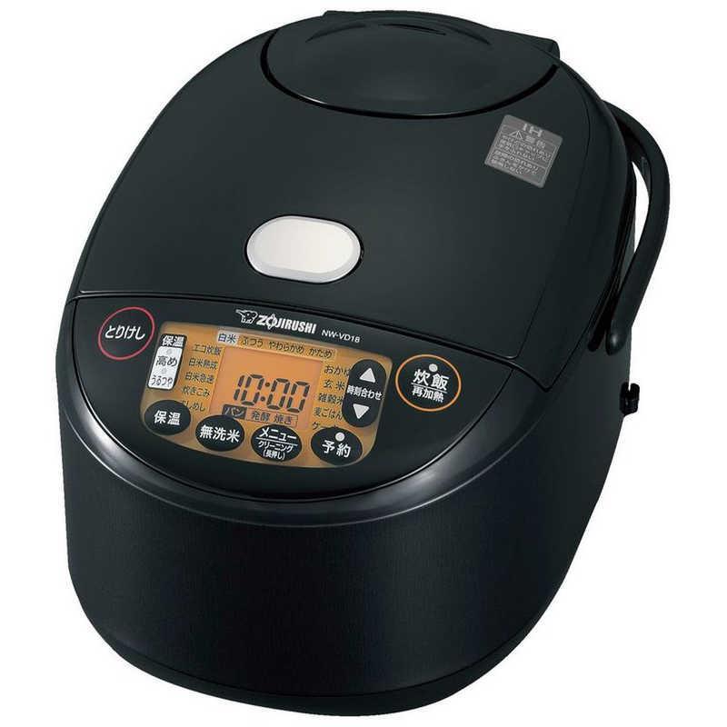 Zojirushi 炊飯器 NW-VD18 黒 ZOJIRUSHI 象印 NW-VD18-BA ブラック 炊飯器 IH炊飯ジャー 極め炊き 1