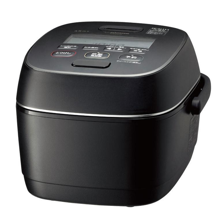 ZOJIRUSHI 象印 炎舞炊き NW-PU10-BZ ブラック 炊飯器 5.5合 圧力IH 