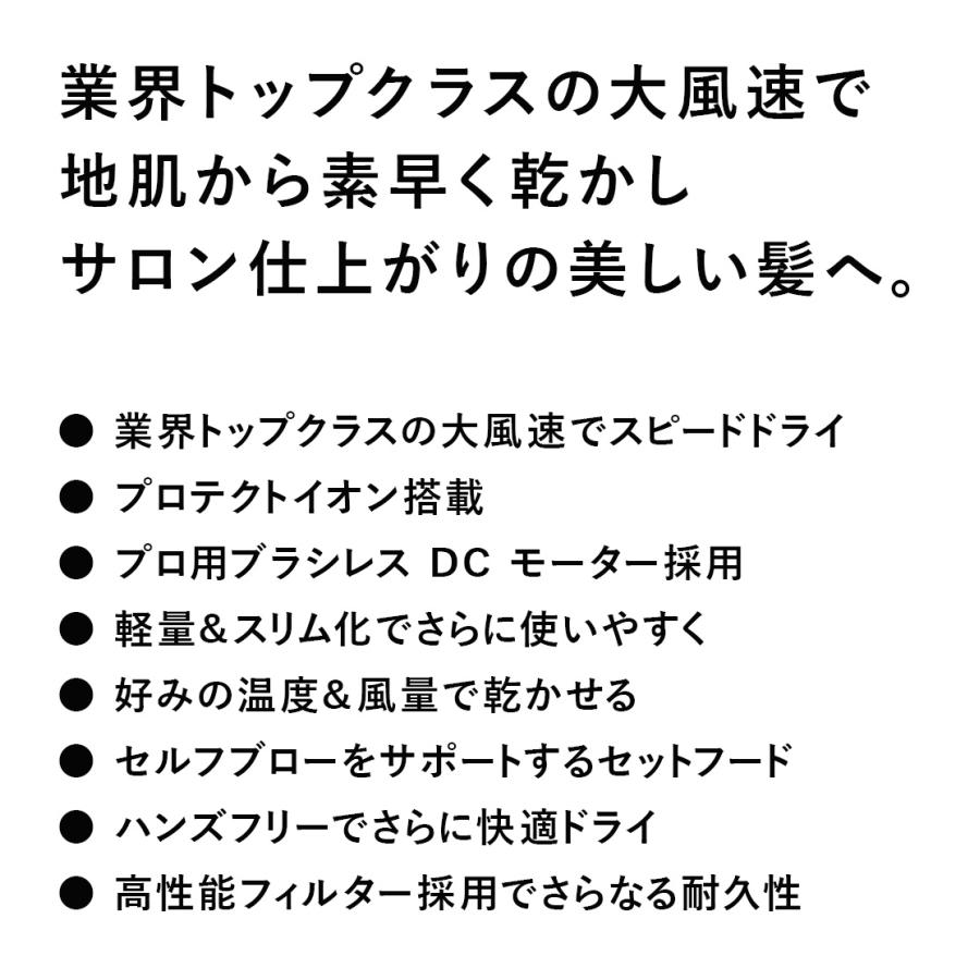 テスコム NIB500B ブラック プロフェッショナル プロテクトイオン ヘアドライヤー｜NIB500B