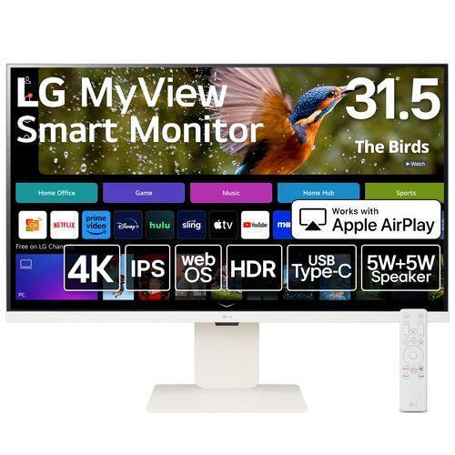 LGエレクトロニクス 液晶ディスプレイ PCモニター 31.5型 4KwebOS搭載 