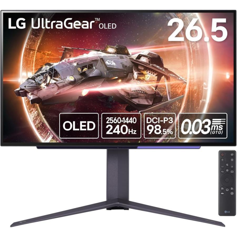 LGエレクトロニクス 27GS95QE-B 液晶ディスプレイ ゲーミング LGエレクトロニクス 27GS95QE-B 液晶ディスプレイ ゲーミング