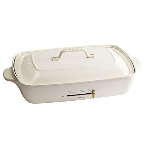 新品未使用 BRUNO ホットプレート グランデ BOE026 ホワイト BRUNO ブルーノ BOE026-WH ホワイト ホットプレート グランデサイズ