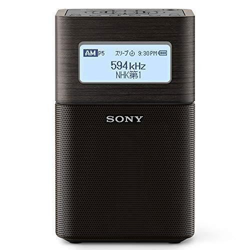 SONY ソニー SRF-V1BT ブラック PLLシンセサイザーラジオ FM/AM ホーム