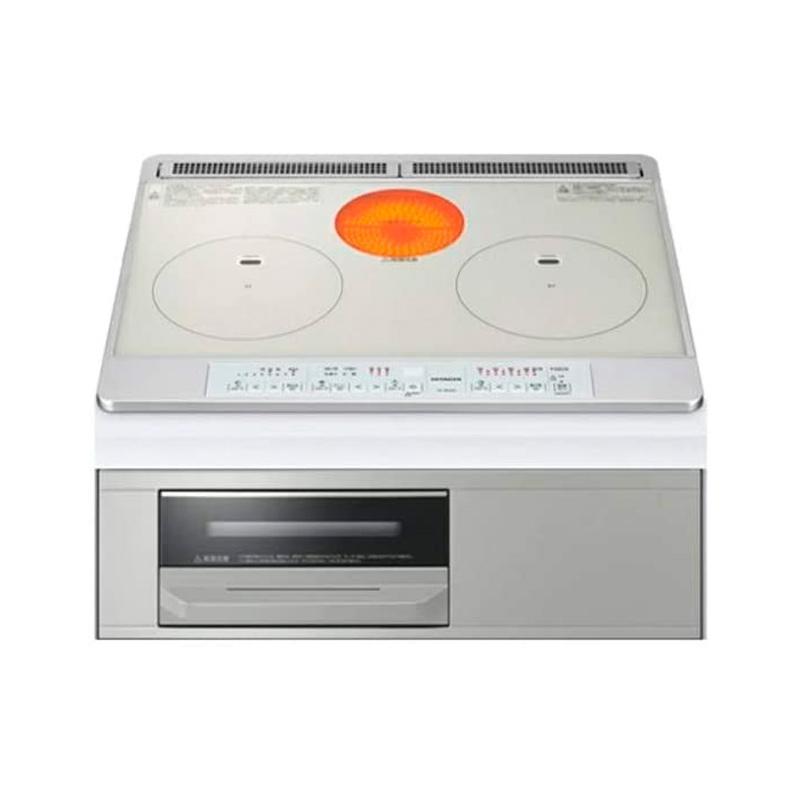 日立 HITACHI HT-M60S シルバー ビルトインIHクッキングヒーター 日立 HITACHI HT-M60S シルバー ビルトインIHクッキングヒーター