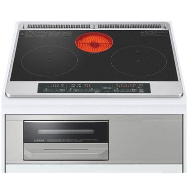 日立 IH 2口IH 幅60cm ビルトインIHクッキングヒーター HT-M6S(K