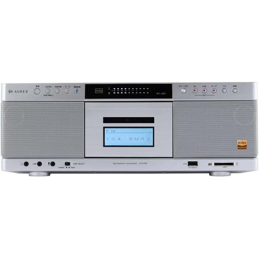 東芝 CDラジカセ SD/USB Bluetooth ハイレゾ対応 40Wスピーカー搭載