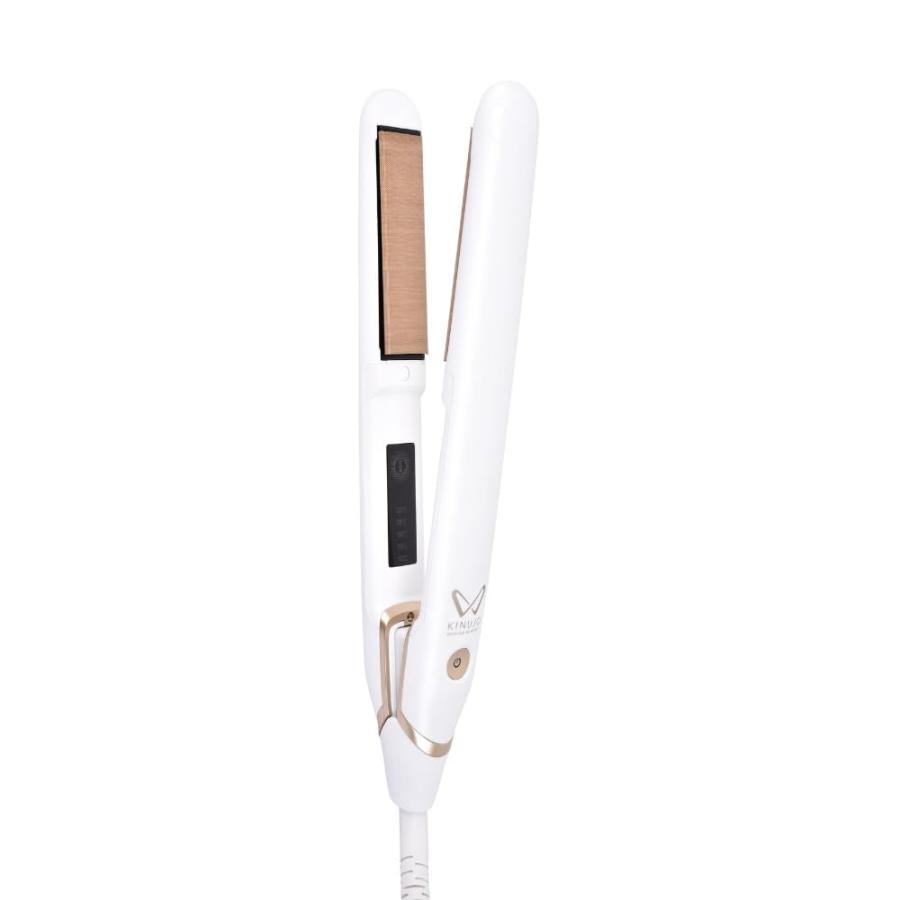 絹女 ヘアアイロン ストレートヘアアイロン シルクプレート 海外対応