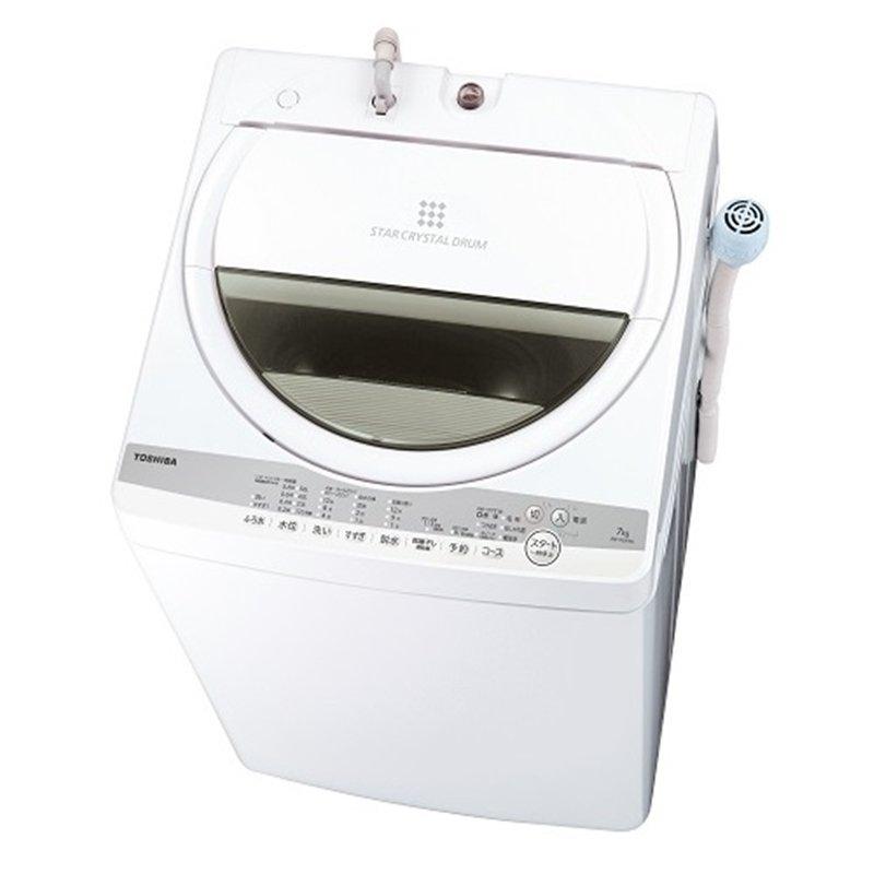 TOSHIBA 東芝 縦型洗濯機 AW-7D6 7kg 2017年製 東芝 AW-7D6 全自動 洗濯機 縦型 7kg