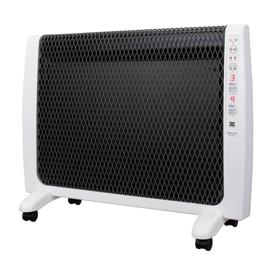 ゼンケン 電気ヒーター RH-2201 ホワイト ゼンケン RH-2201 ホワイト アーバンホット パネルヒーター 転倒時安全