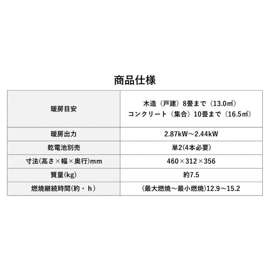 トヨトミ ストーブ 石油ストーブ 反射形 木造8畳/コンクリート10畳 RS