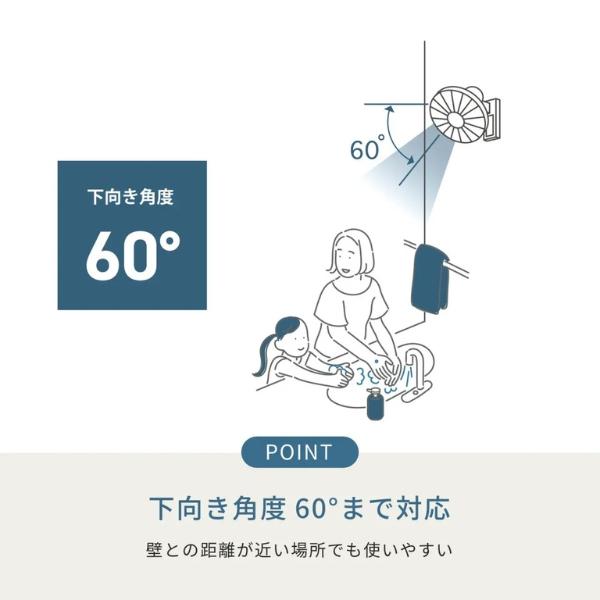 トヨトミ 扇風機 ACモーター 壁掛け扇風機 メカ式 FW-3024 ホワイト