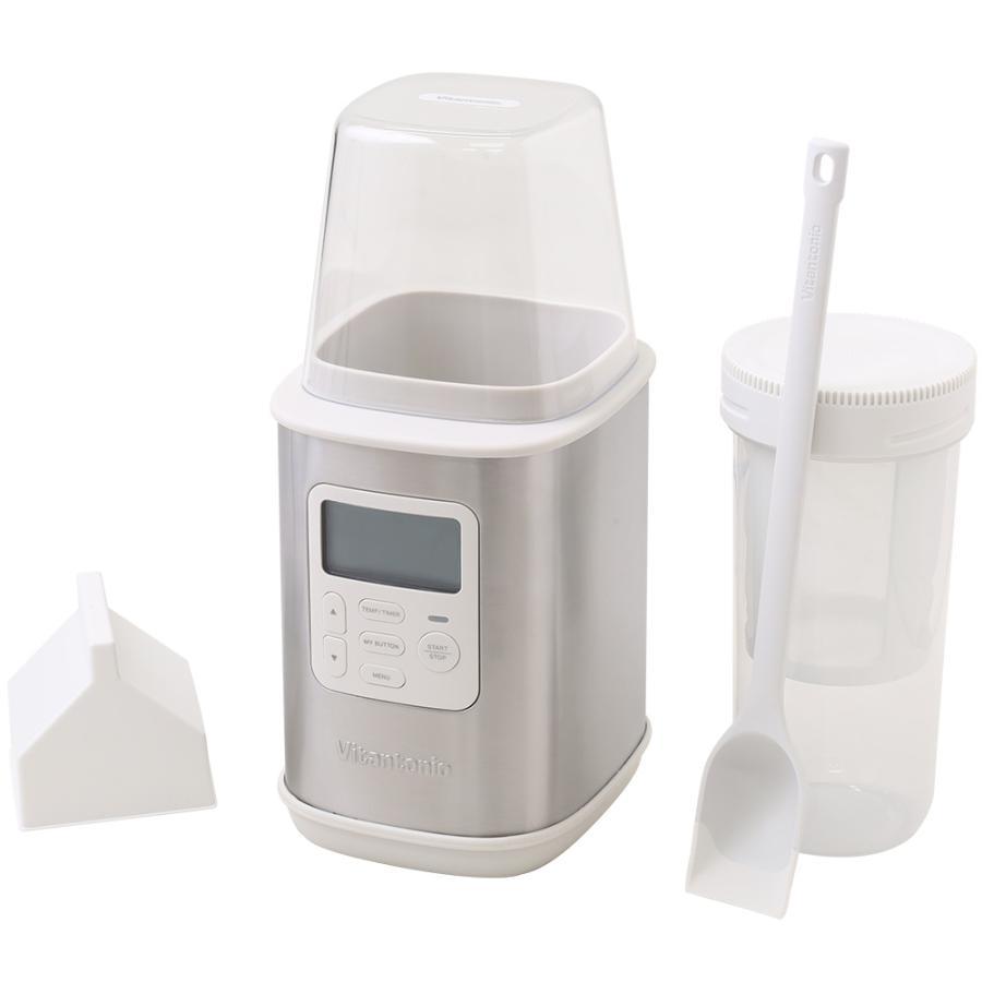 ビタントニオ ヨーグルトメーカー 水切りヨーグル 牛乳パック VYG-60-W