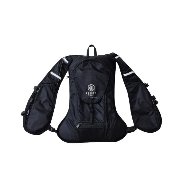 【在庫限り・売切り終了】【送料無料】水冷式ウェア DIRECTCOOL バッテリー付 水冷服 熱中症対策 冷感 黒 DC-B02S(B) 水冷服 水冷ベスト 2023年モデル ダイレクトクール 大容量バッテリー付き DC-B01S 連続約7時間使用可能 電池容量3350mAh  アイスベスト クーラーベスト 冷却ベスト 水冷式ベスト 熱中症対策 山善 YAMAZEN 【送料無料】 | くらしのｅショップ