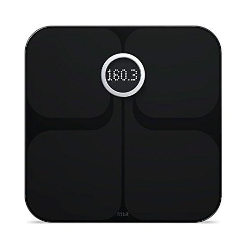 Fitbit (フィットビット) Aria Wi-Fi Smart Scale 多機能体重計 Black 並行輸入品
