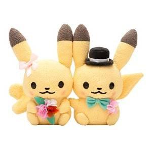 アメリカ限定 ポケモンセンター ピカチュウ ペアぬいぐるみ 25