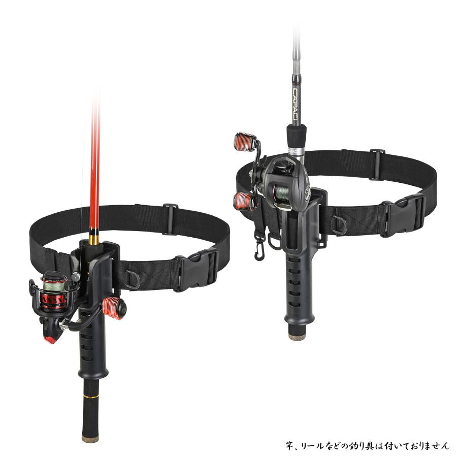 送料無料】フィッシング フィッシングベルト ロッドホルダー 腰用
