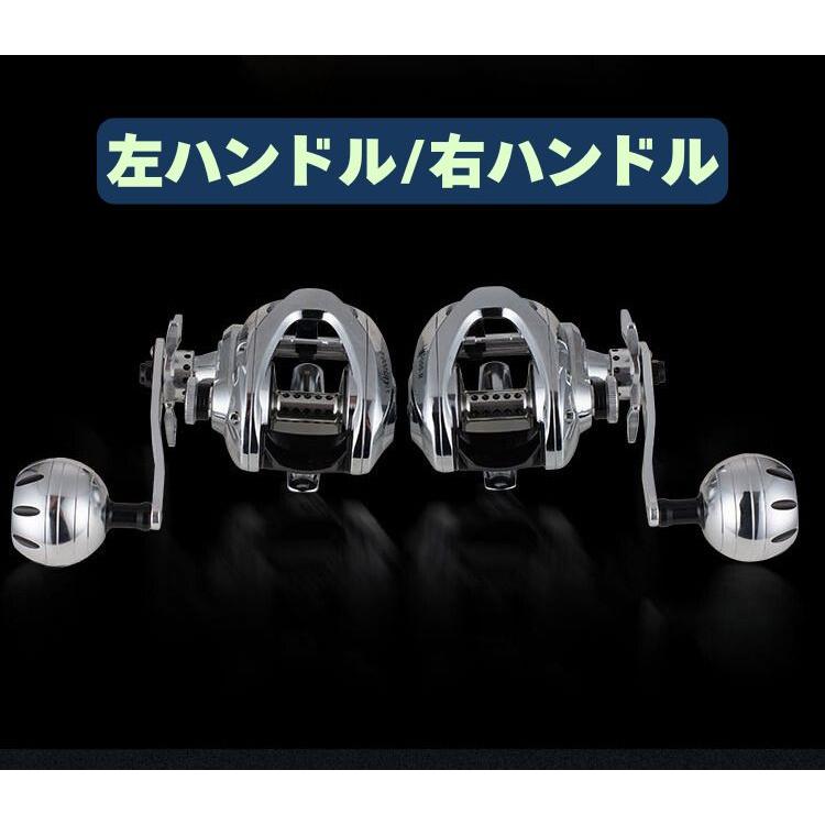 送料無料】ベイトリール 遠投 フィッシング リール 両軸リール 釣り 右