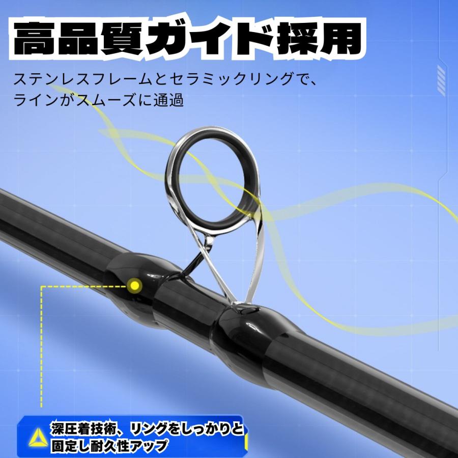 訳アリ 釣り竿 海釣り ロッド パックロッド（M） ミディアム 1.8M 2.1M