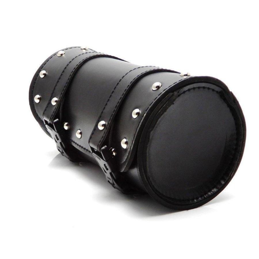 【送料無料】バイク サドルバッグ MINIサイズ バイク用 バッグ ツールバック バイクサイドバッグ レザーバッグ 汎用 収納 おしゃれ 黒 シンプル 軽量 バイク用品 |  | 06