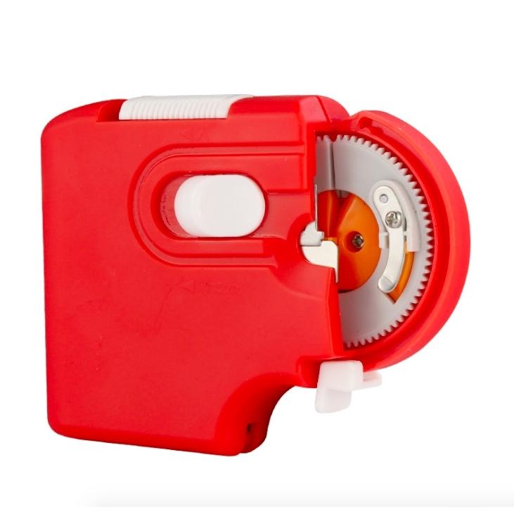 送料無料 驚きの値段 電動針結び器 自動 釣り針結び器 高精度 収納ケース付き 便利 電池式 赤 ブラック