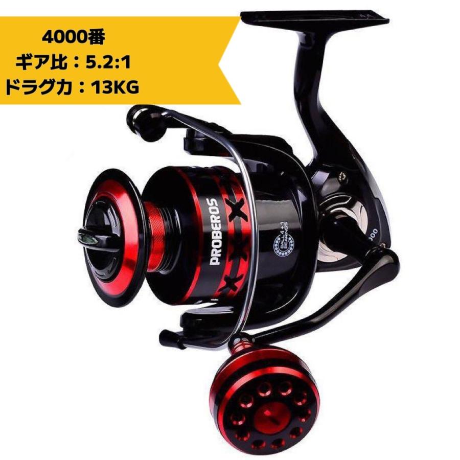 送料無料 フィッシング リール 遠投 スピニングリール 4000番 釣り ギア比 5 2 1 最大ドラグ力 8kg 3 1bb 湖 川 淡水釣り 海釣り ハンドル左右交換 Z303 デイーエス 通販 Yahoo ショッピング