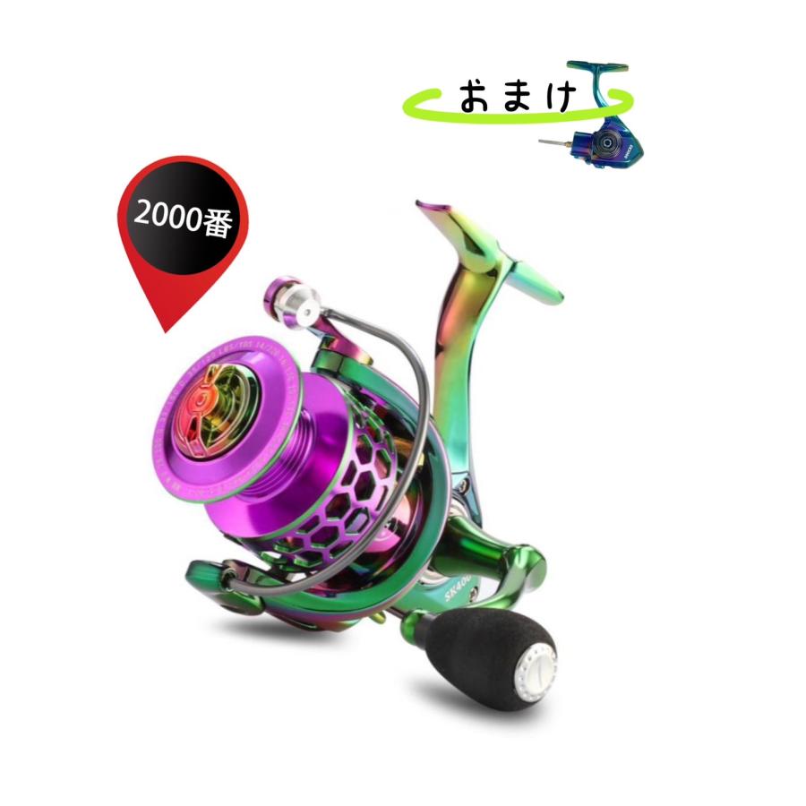 65 以上節約 送料無料 フィッシング リール スピニングリール 00番 4 1bb 釣り ギア比 5 0 1 最大ドラグ力8kg マルチ 湖 川 淡水 海 ハンドル左右交換