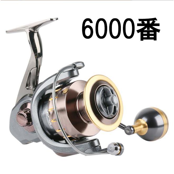 21年新作 送料無料 フィッシング リール スピニングリール 釣り 6000番 ギア比 4 7 1 4 1bb 湖 川 淡水釣り 海釣り ハンドル左右交換 Pmajk Gov Pk