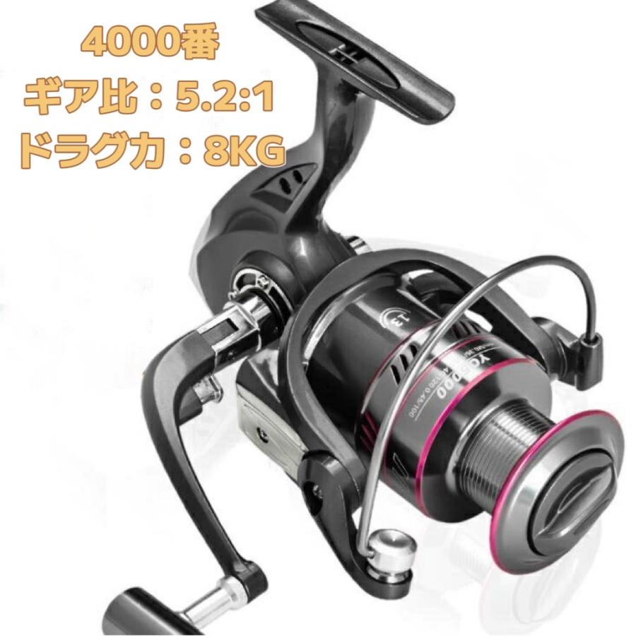 送料無料 フィッシング リール スピニングリール 4000番 釣り 軽量 5 2 1 湖 川 淡水釣り ハンドル左右交換 Z57 デイーエス 通販 Yahoo ショッピング