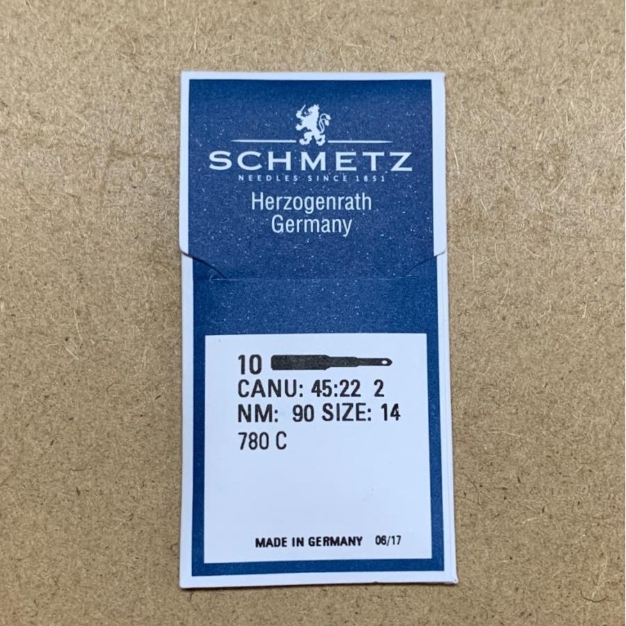 シュメッツ ミシン針 コンプレット用 780C 14番 1袋(10本) 郵便可