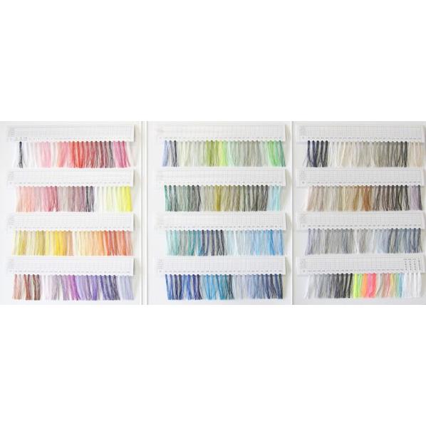 フジックス シャッペスパン ミシン糸 見本帳 レターパックライト可