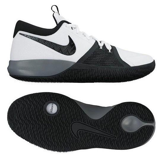 NIKE ナイキ ズームアサーションEP(ローカットモデル) 917506(100：ホワイト×ブラック) 917506100D