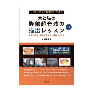 ビジュアルと動画でわかる!犬と猫の腹部超音波の描出レッスン 下巻