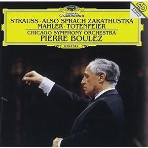 ピエール・ブーレーズ、CSO / R.シュトラウス：交響詩≪ツァラトゥストラはかく語りき≫／マーラー：葬礼 [CD] | 