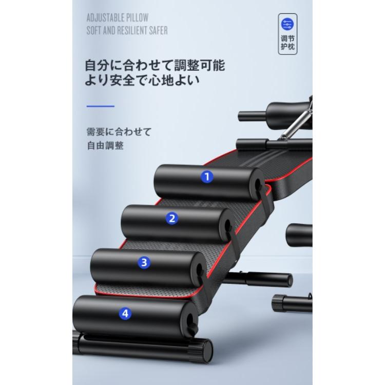 腹筋台 トレーニング 折り畳み 腹筋ベンチ カーブ型 背筋 シットアップ