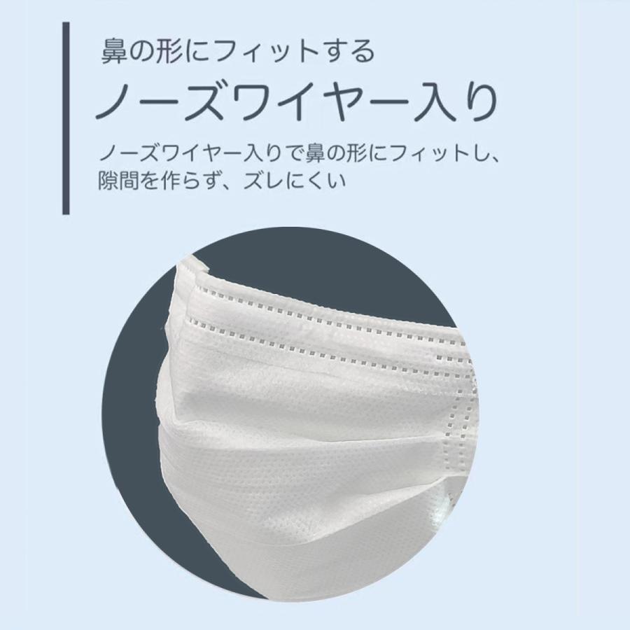 OHTE マスク 不織布 小さめ 50枚x3箱 150枚 三層構造 柔らかい 太い