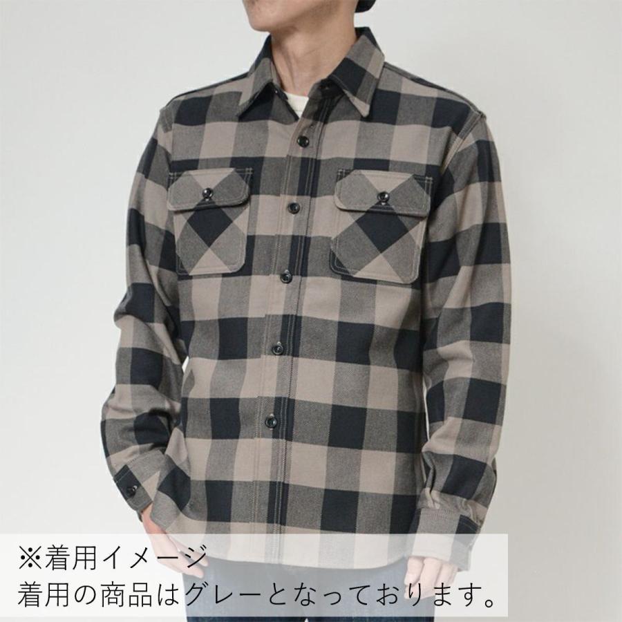 DELUXEWARE（デラックスウエア） ネルシャツ HV-00A [ 50s BUFFALO