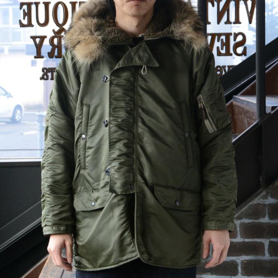 DELUXEWARE デラックスウエア DALEE'S & CO ミリタリージャケット NA3.R [ 50s Navy Army Jacket ] サイズ：15.5(M)の画像