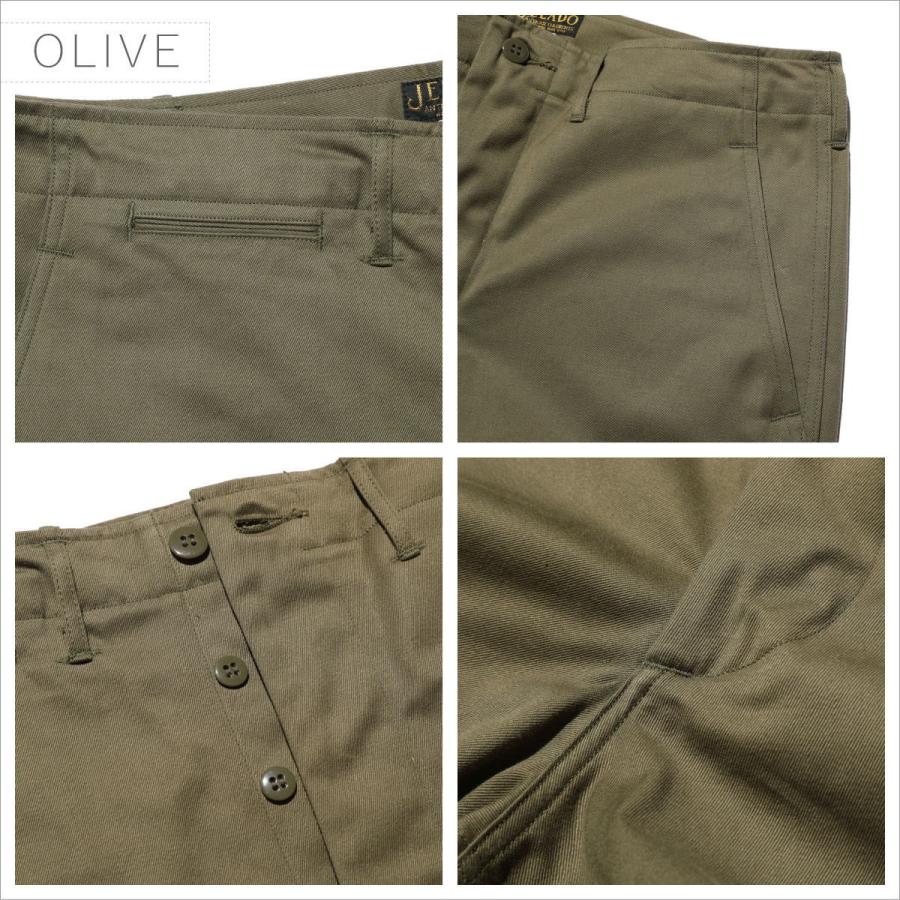 JELADO ジェラード 41 Khaki Lastresort Chino Cloth チノクロス 【AG94341A】 チノパンの画像