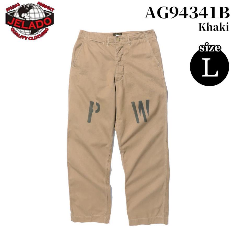 JELADO ジェラード 41 Khaki Last Resort Chino Cloth Stencil
