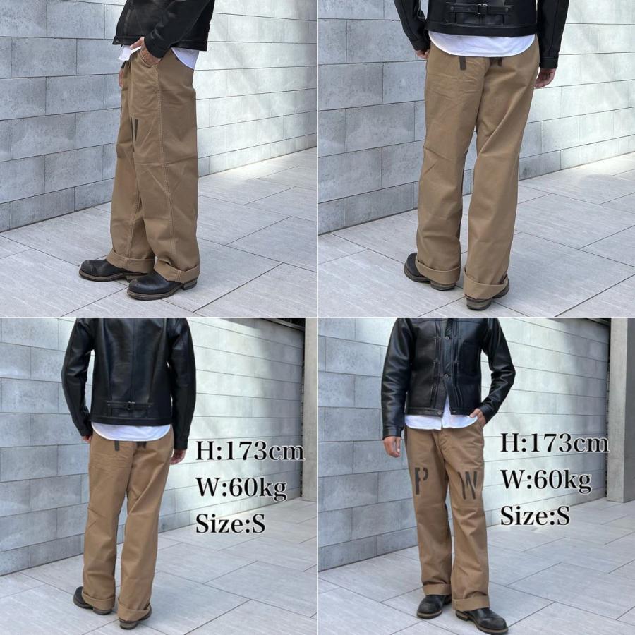 JELADO ジェラード 41 Khaki Last Resort Chino Cloth Stencil