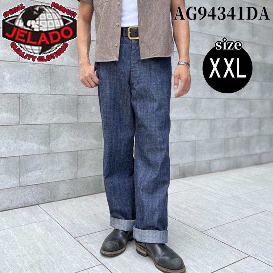 JELADO ジェラード 41 Denim 【AG94341DA】 サイズ：XXL ワンウォッシュ デニム トラウザー トラウザーズ パンツ