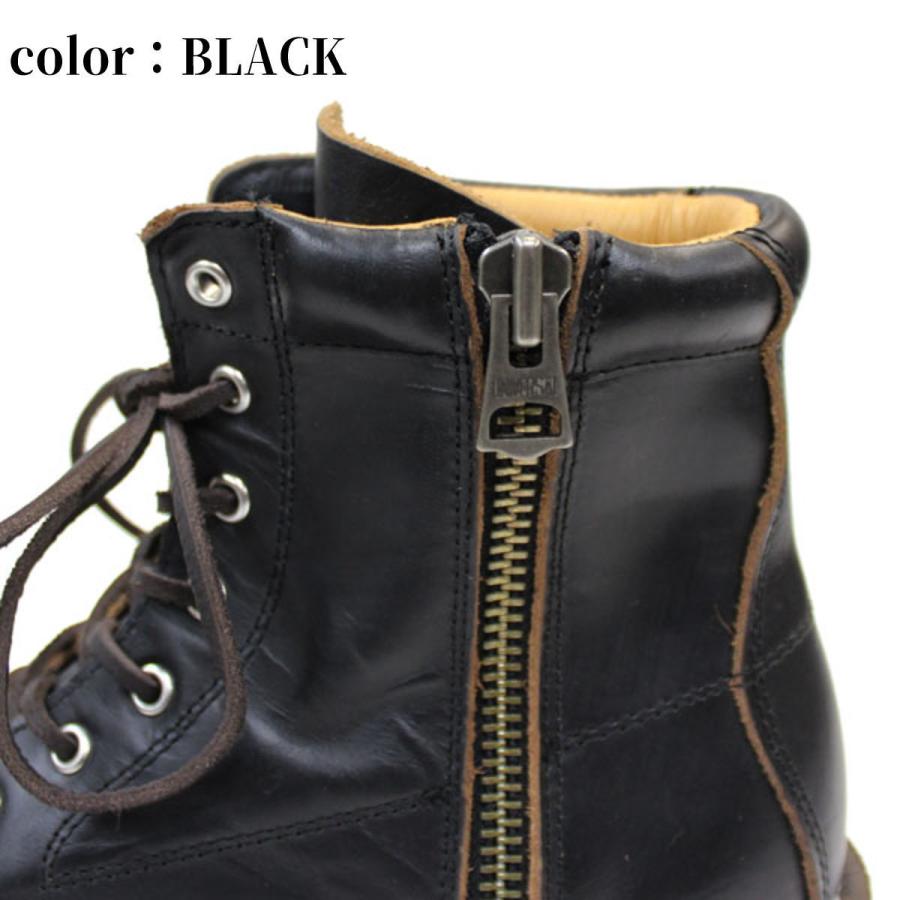 スローウェアライオン　クロムエクセルレザープレーンMIDブーツ SLOW WEAR LION スローウェアライオン クロムエクセルレザープレーン