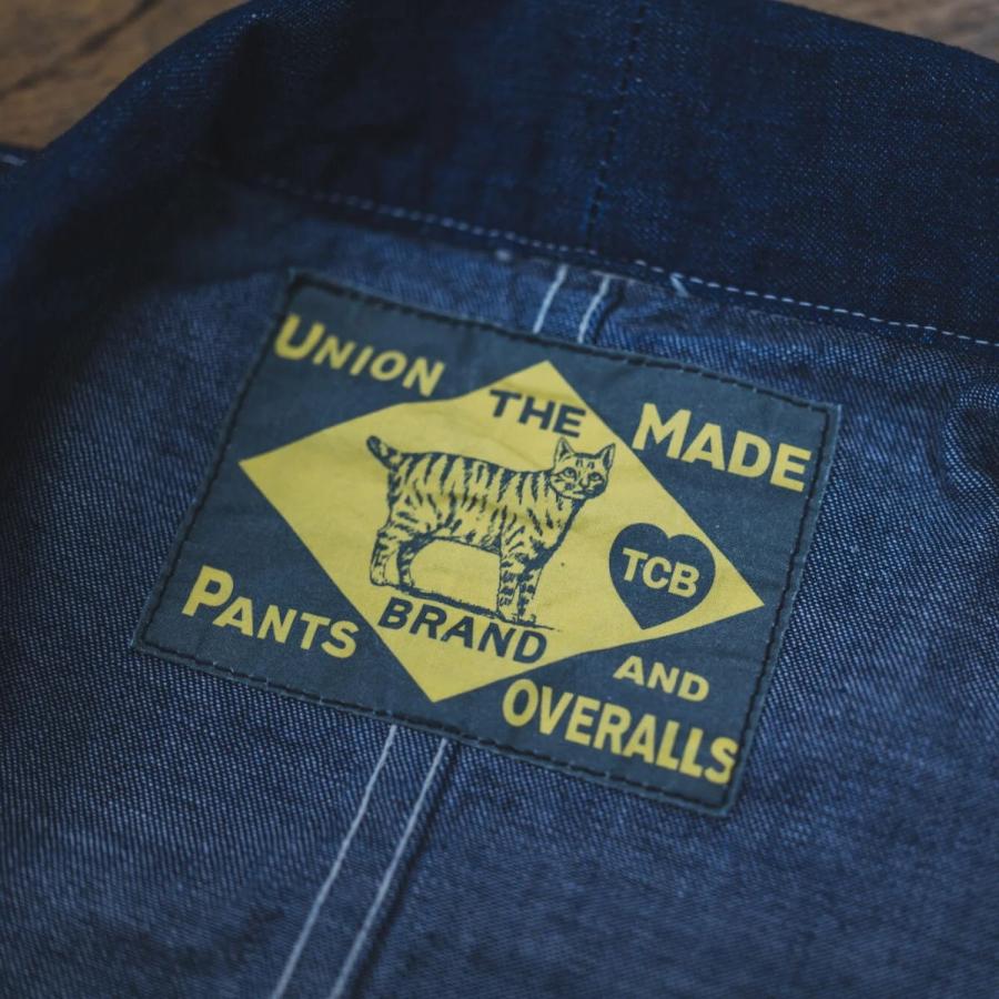 TCBジーンズ (TCB jeans) Cathartt Chore Coat 10OZ キャットハート チョアコート カバーオール デニムジャケット｜dstock-net｜10