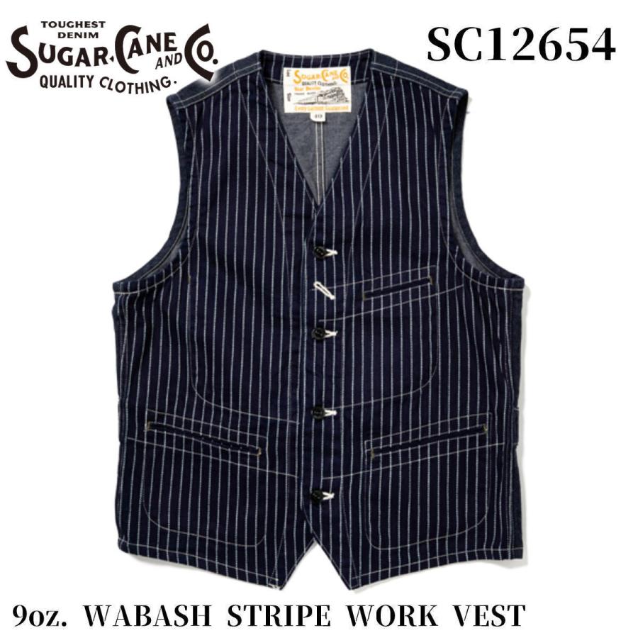 SUGAR CANE シュガーケーン Lot No. SC12654 / 9oz. WABASH STRIPE