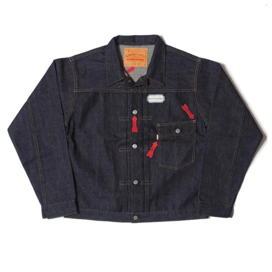 WAREHOUSE ウエアハウス デニムジャケット Gジャン DEADSTOCK BLUE Lot