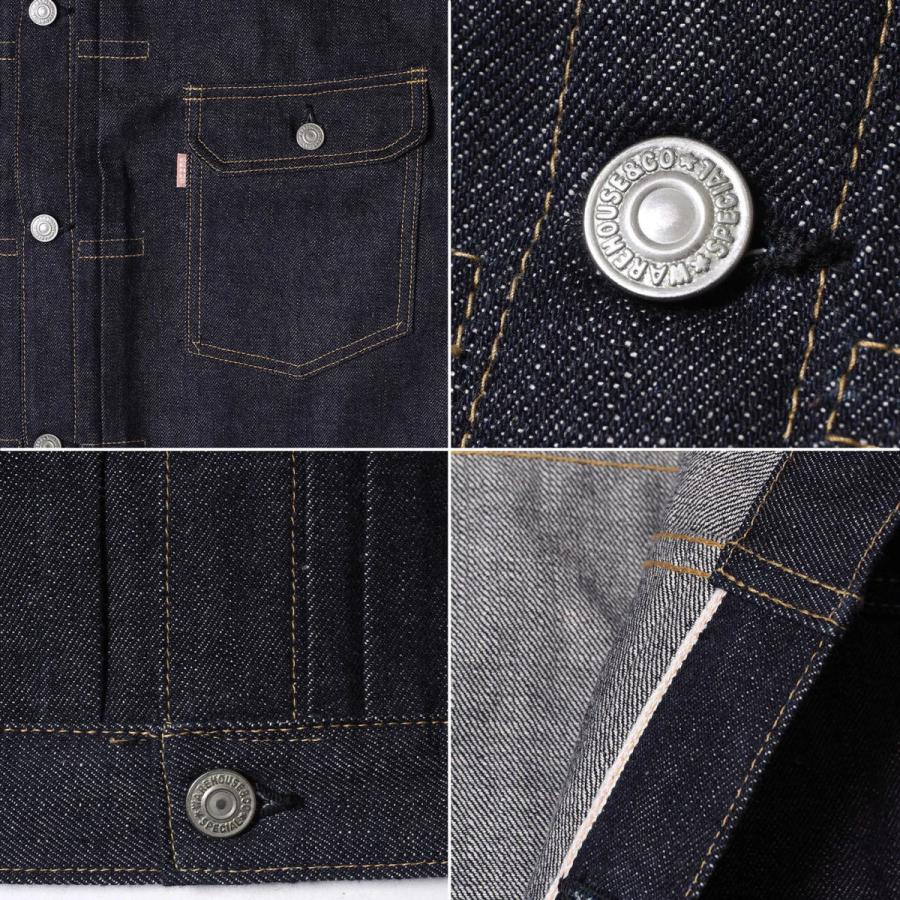 WAREHOUSE ウエアハウス デニムジャケット Gジャン DEADSTOCK BLUE Lot