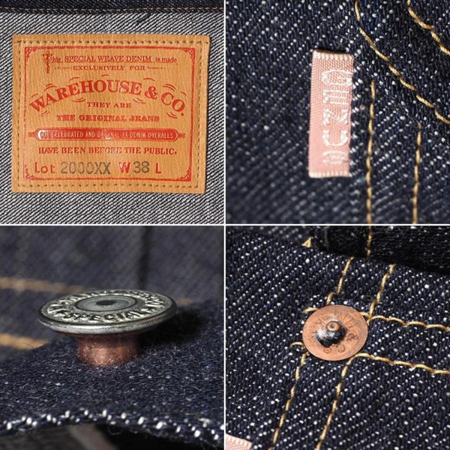 WAREHOUSE ウエアハウス デニムジャケット Gジャン DEADSTOCK BLUE Lot